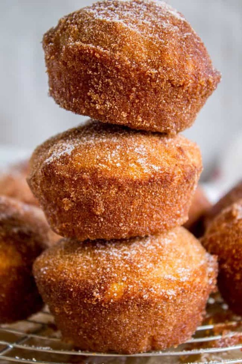 Cinnamon-Sugar Donut Muffins