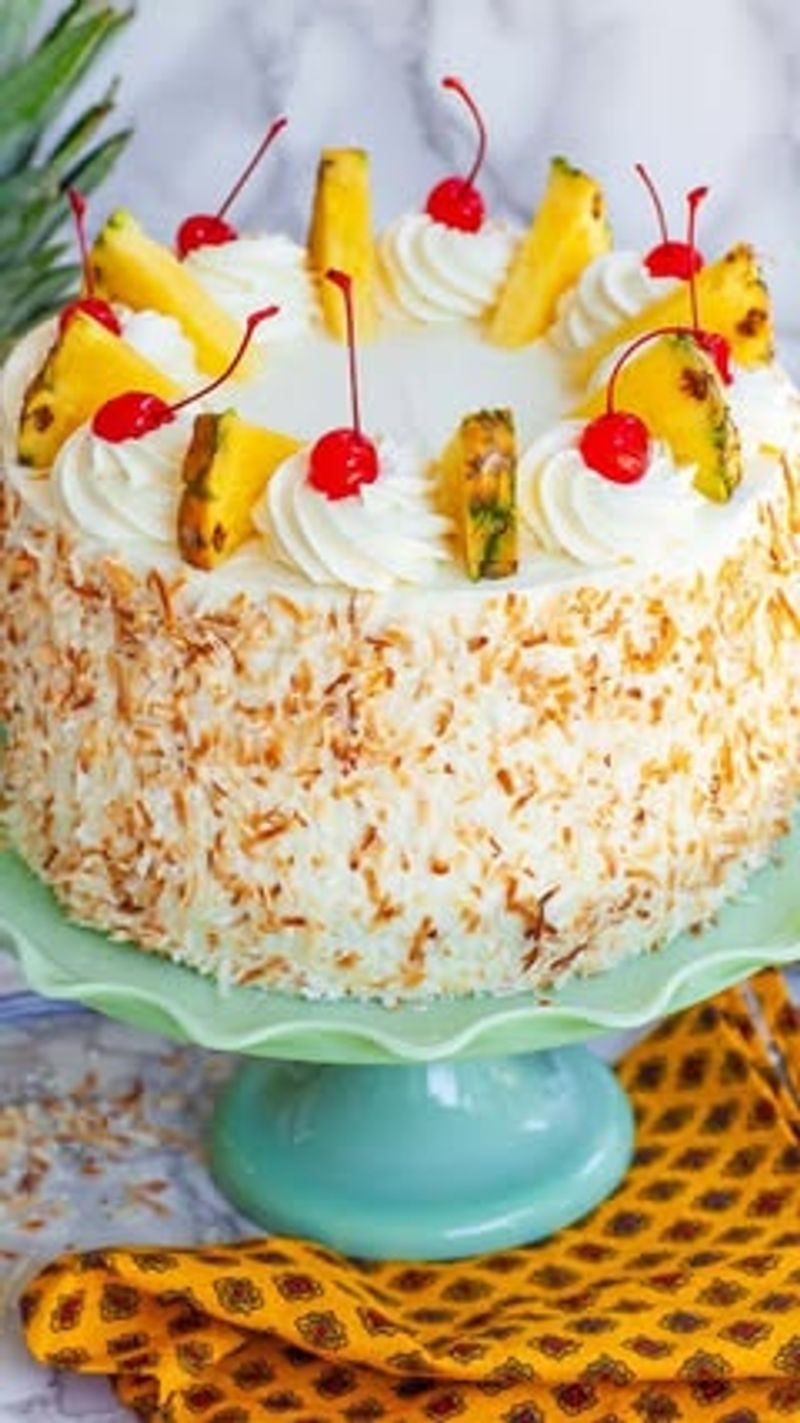 Coconut Pineapple Cake