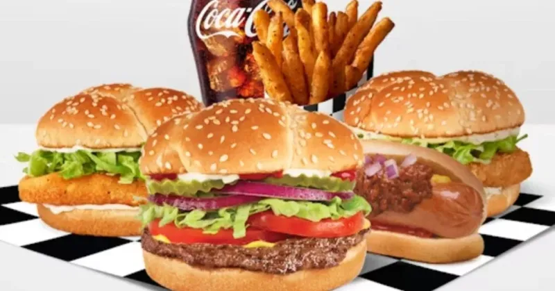 Checkers and Rally's Pickles