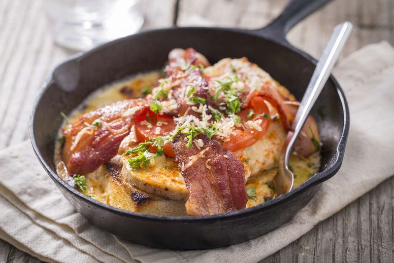 Kentucky: Hot Brown (takeout version)