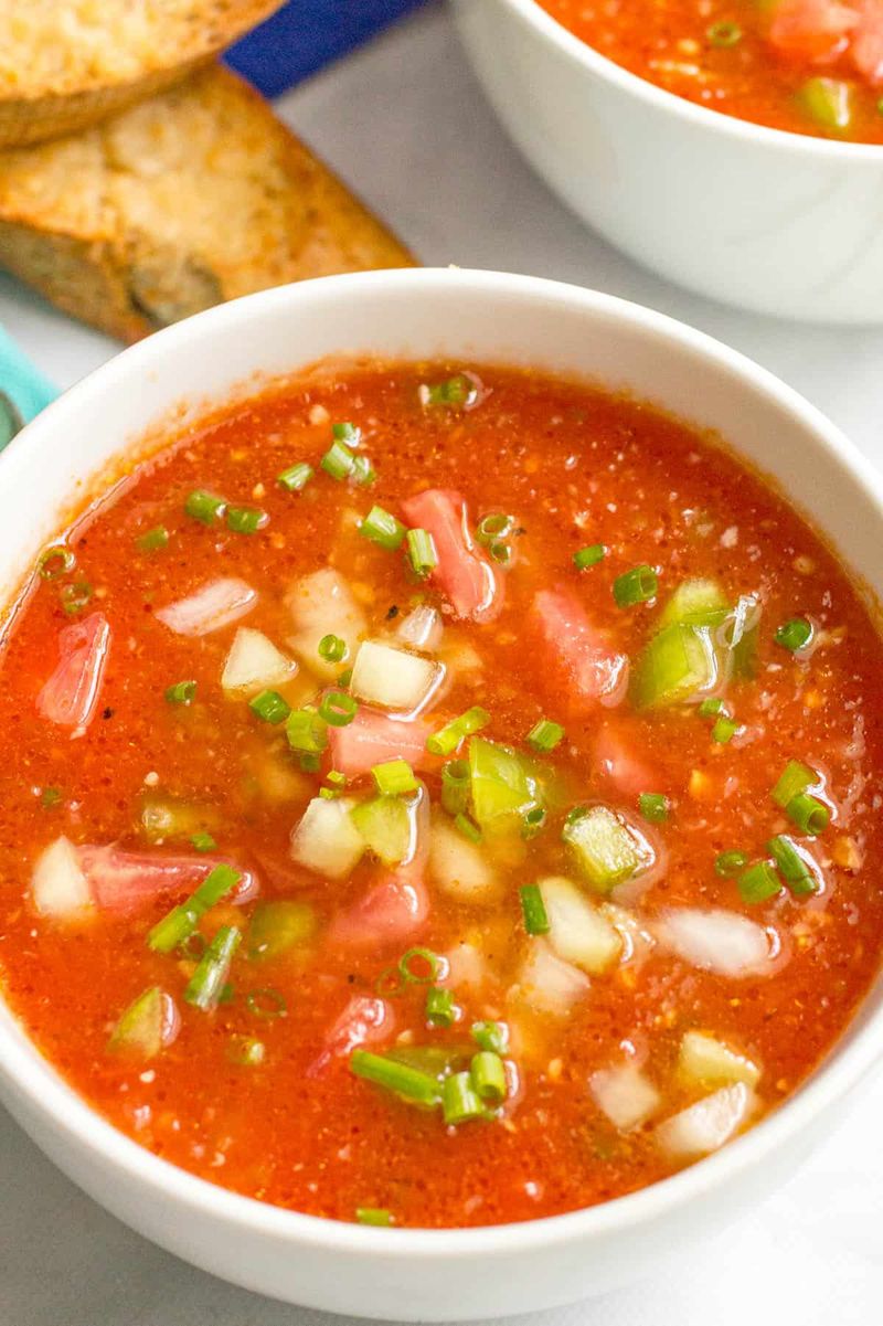Cold Gazpacho-Style Tomato Soup