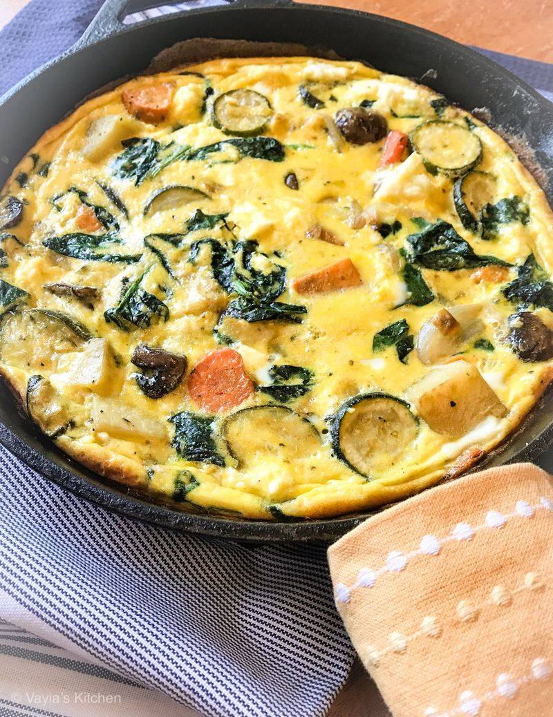 Roasted Vegetable Frittata