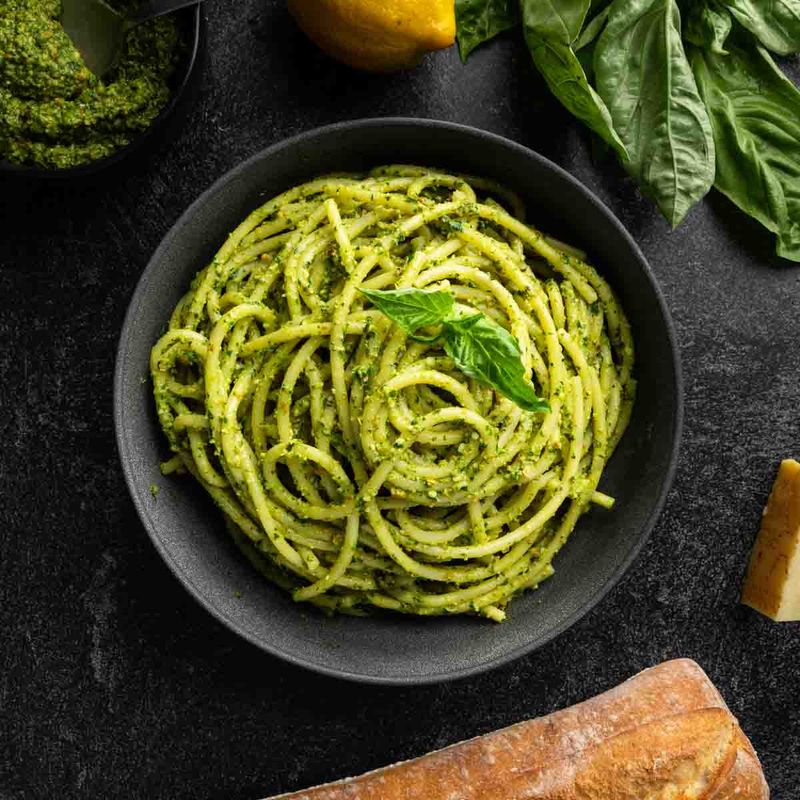 Spaghetti with Pesto