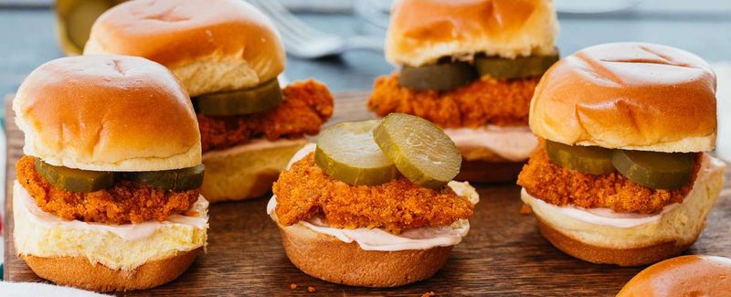 Fried Chicken Sliders
