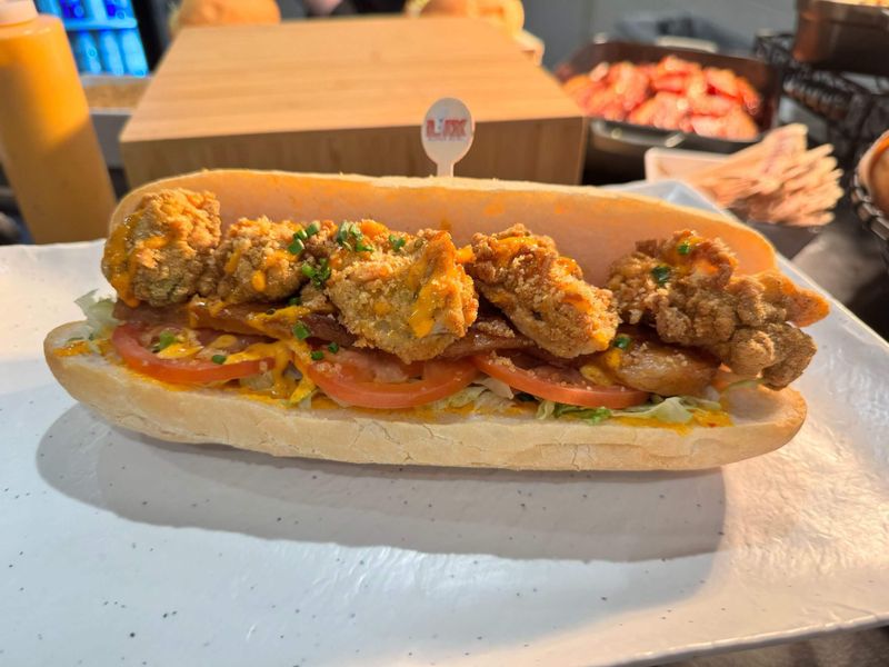 Gator Sausage Po’boy (Louisiana)