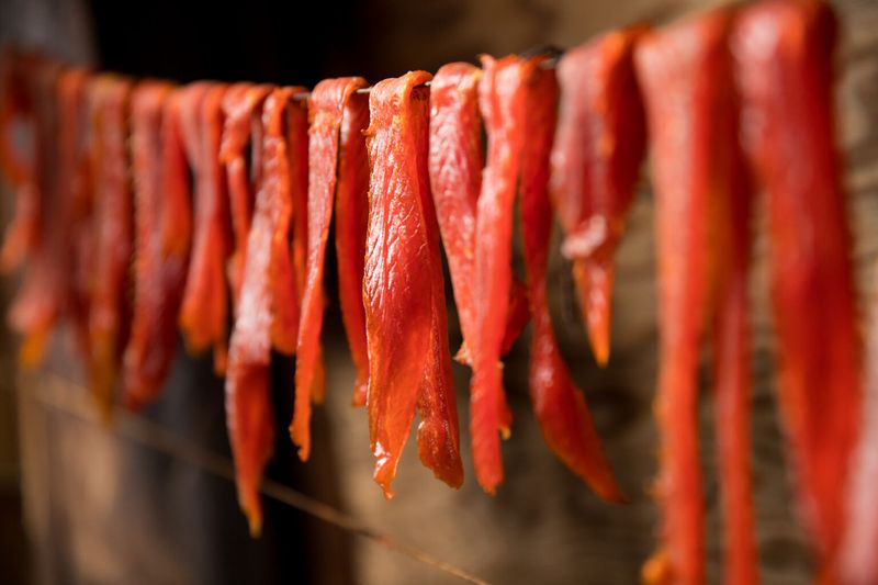 Dried Salmon Strips