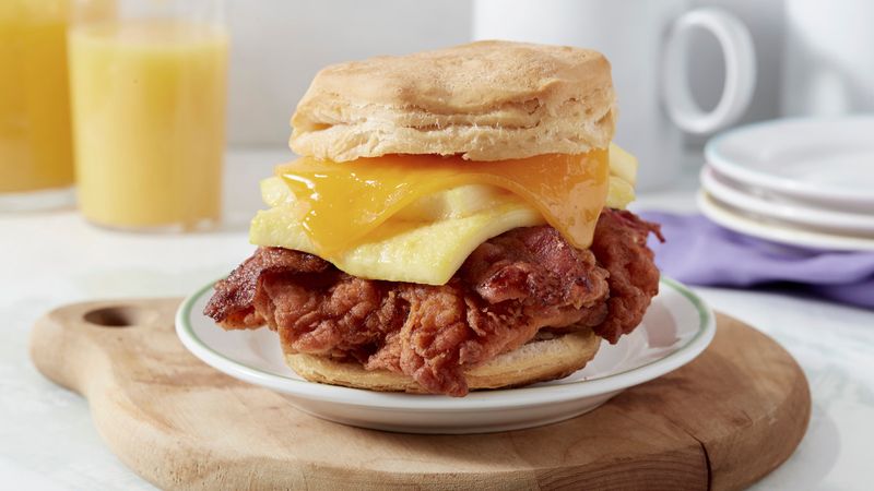 Chick-fil-A Chicken Egg & Cheese Biscuit