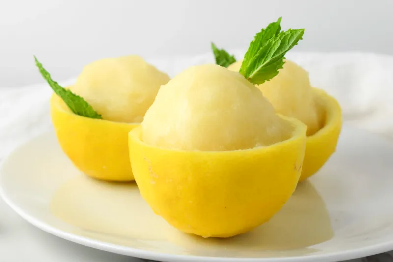 Lemon Sorbet