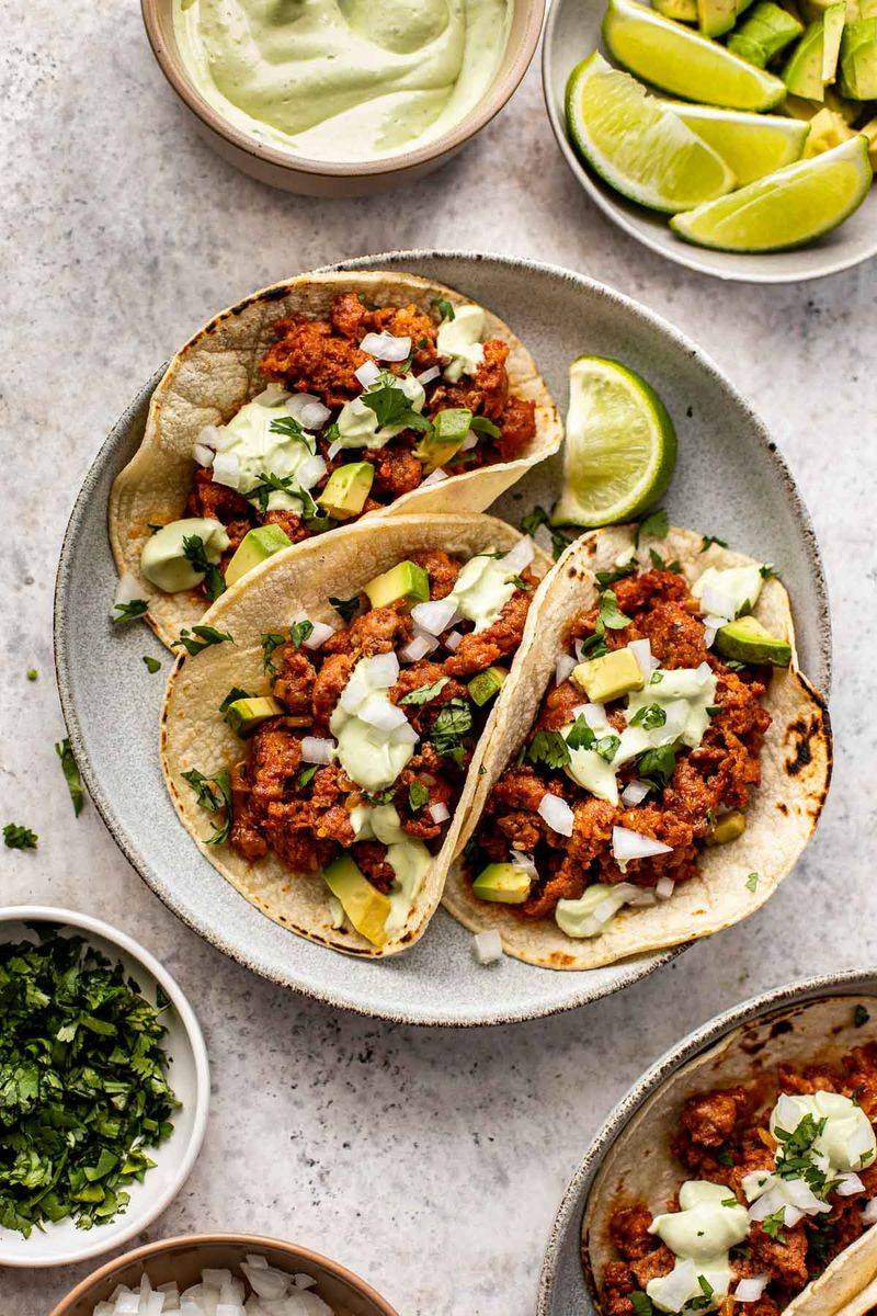 Tacos de Chorizo