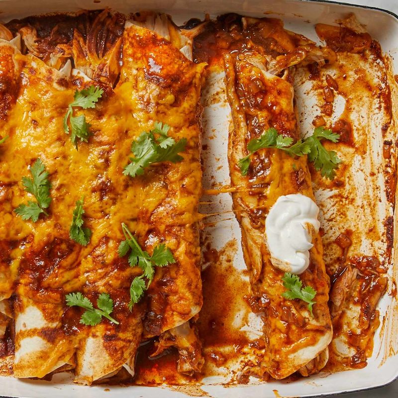 Turkey Enchiladas