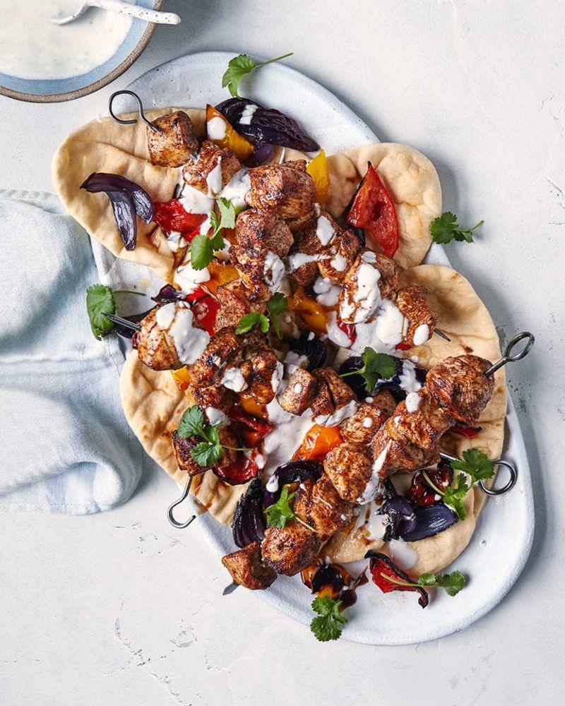 Shawarma-Spiced Chicken Skewers