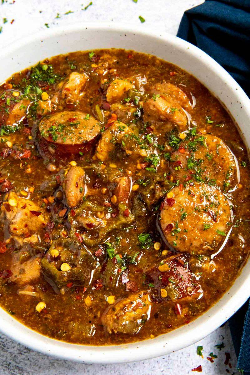 Chicken and Sausage Gumbo