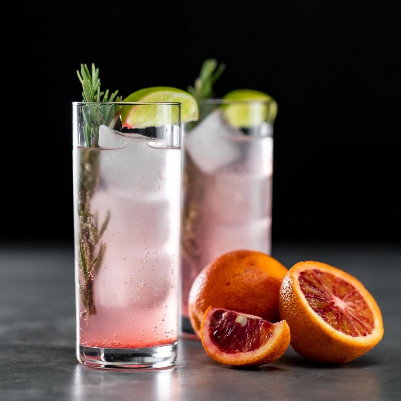 Alcohol-free mocktail night (seltzer + citrus + herbs)