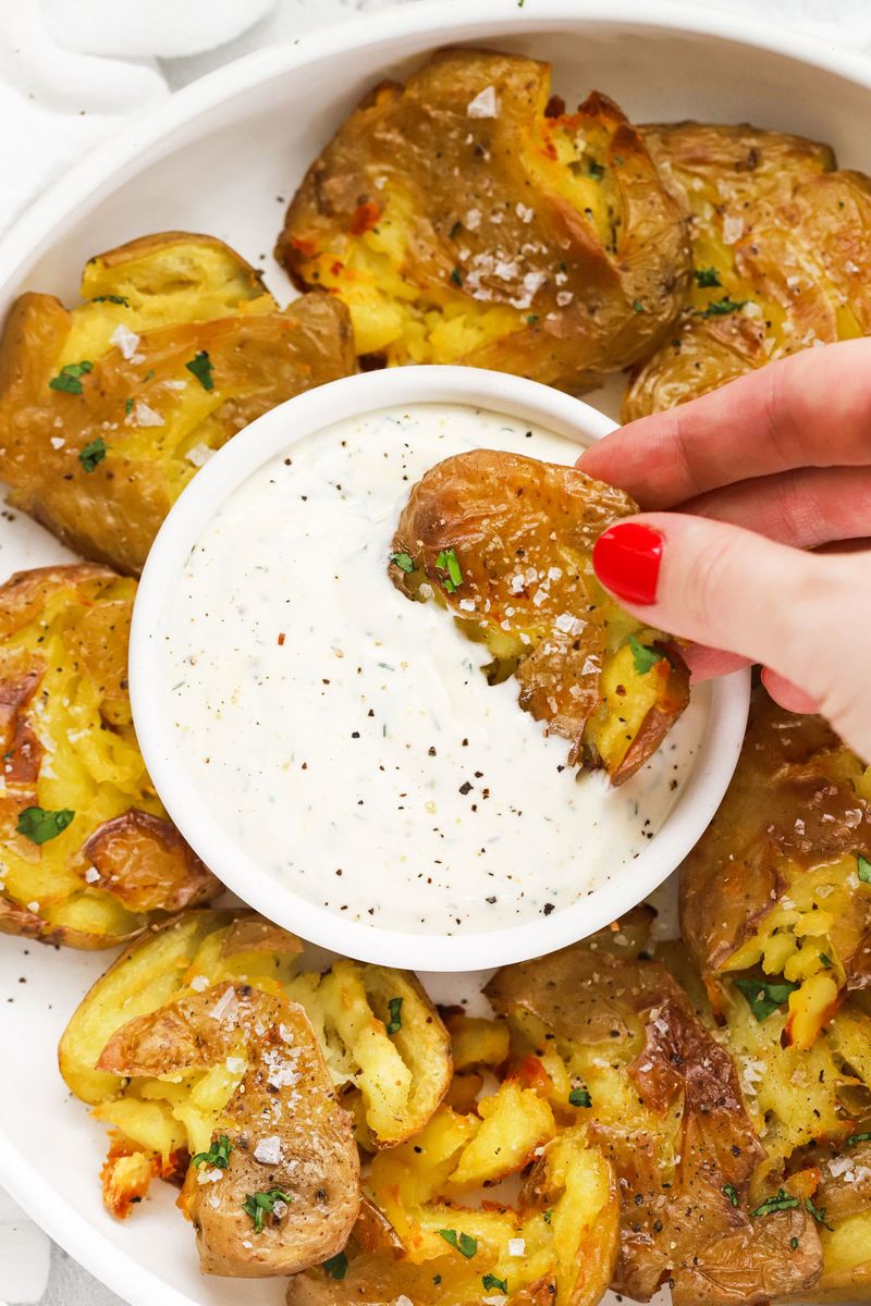 Crispy Smashed Potatoes