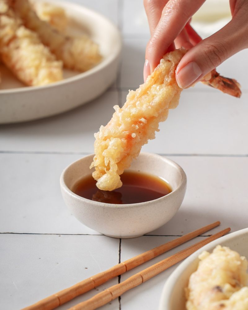 Shrimp Tempura With Dipping Sauce