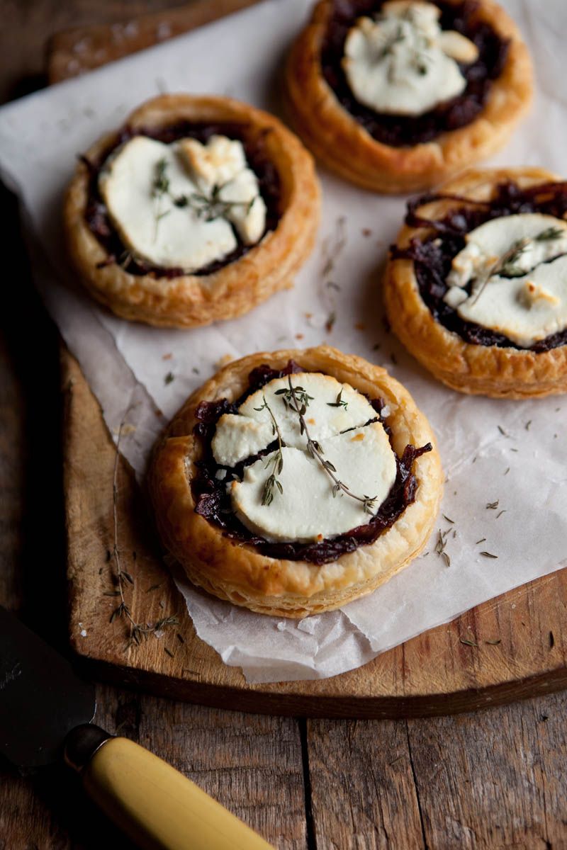 Caramelized Onion And Balsamic Tartlets