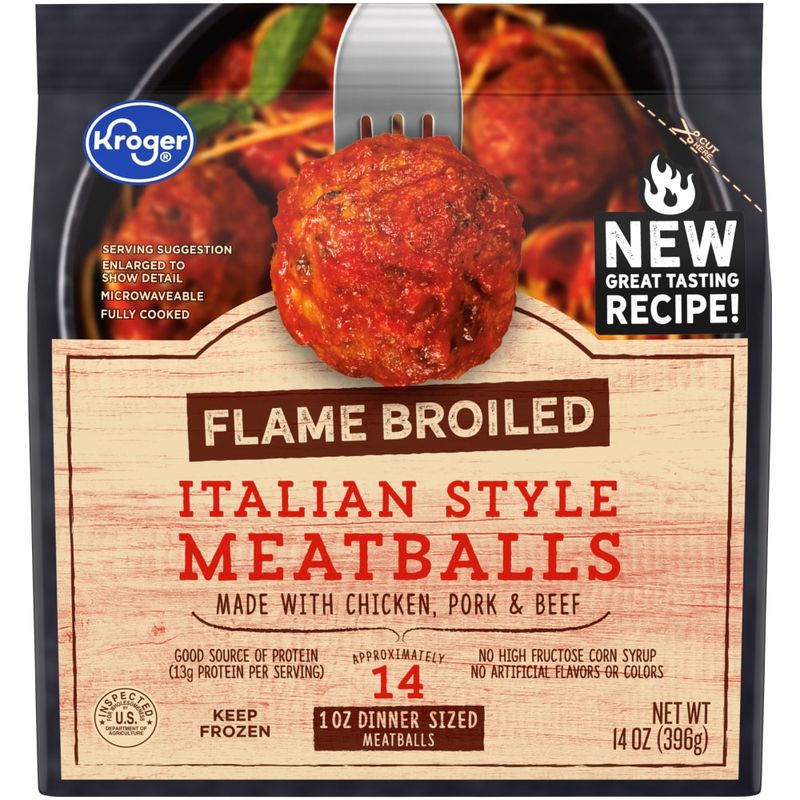 Kroger Italian Style Meatballs (store brand)
