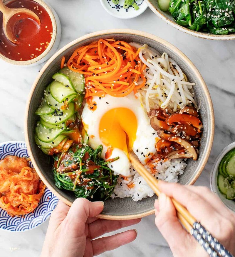 Bibimbap-Inspired Rice Bowls