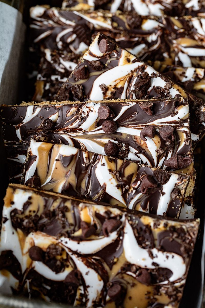 Chocolate Fluff Bark
