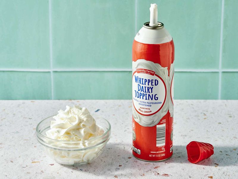 Canned Whipped Cream