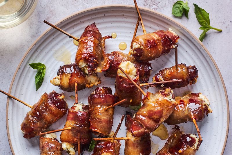 Bacon-Wrapped Dates
