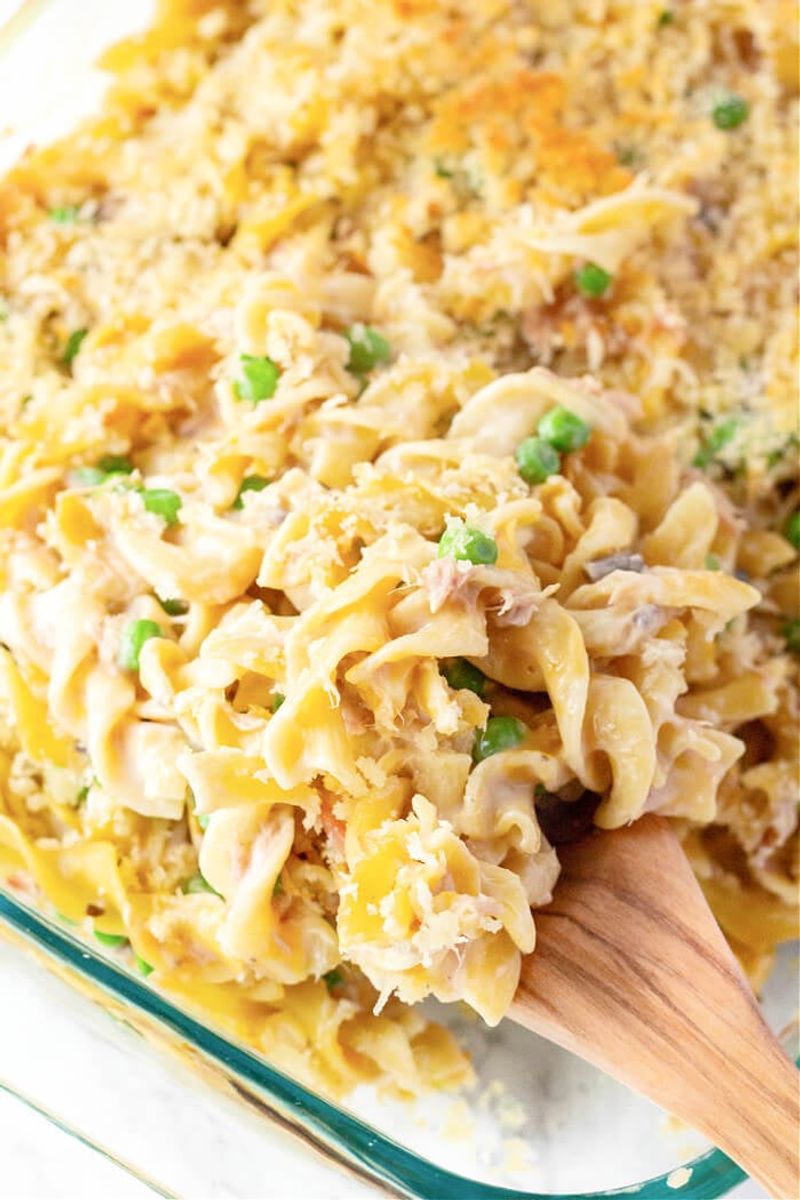 Creamy Tuna Noodle Bake