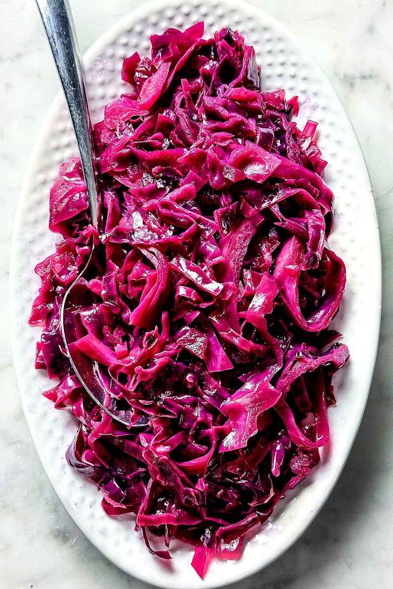 Sweet and Sour Red Cabbage