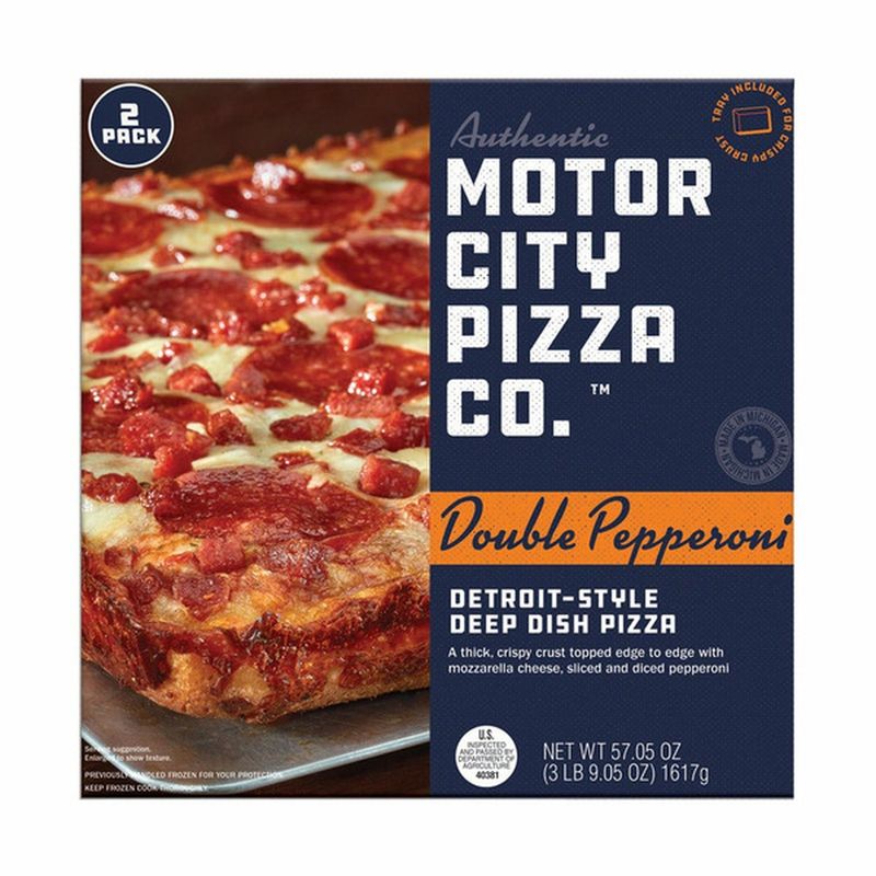 Motor City Pizza Co. Double Pepperoni (Detroit-Style)