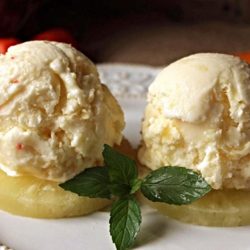 Jalapeño Pineapple Sherbet