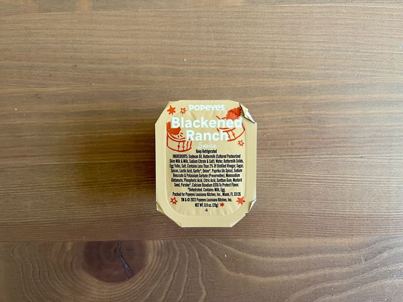 Popeyes Blackened Ranch