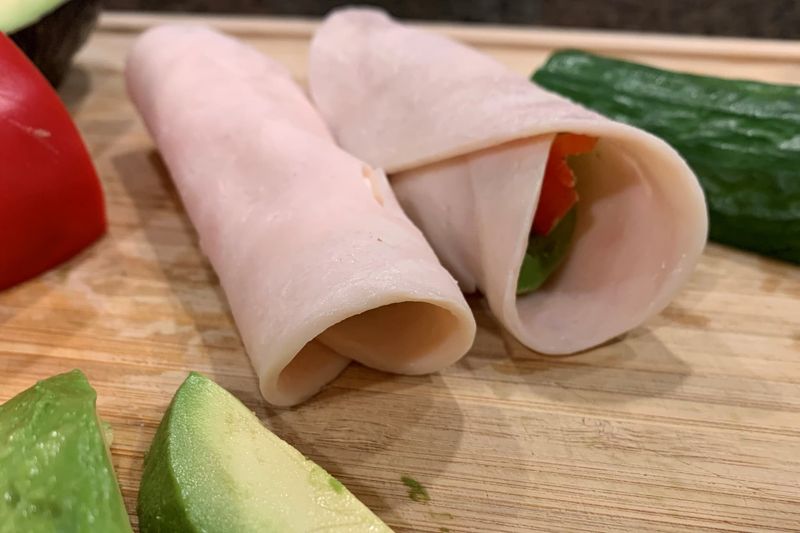 Turkey Roll Ups With Avocado