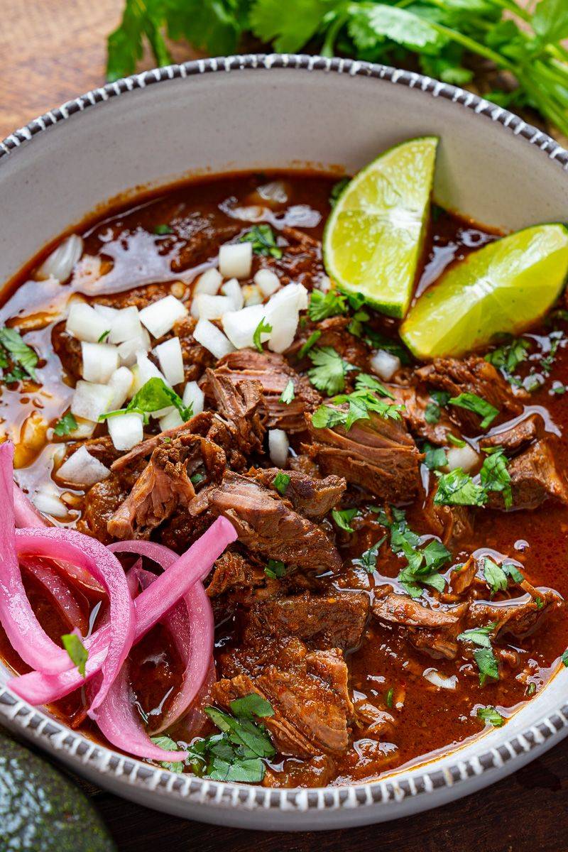 Birria-Style Beef Stew