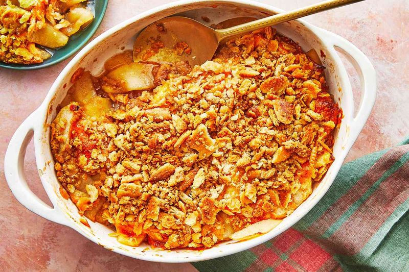 Apple And Cheddar Casserole