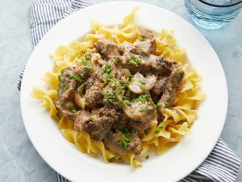 Beef Stroganoff