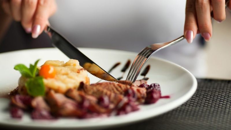 Starting to eat before everyone is served