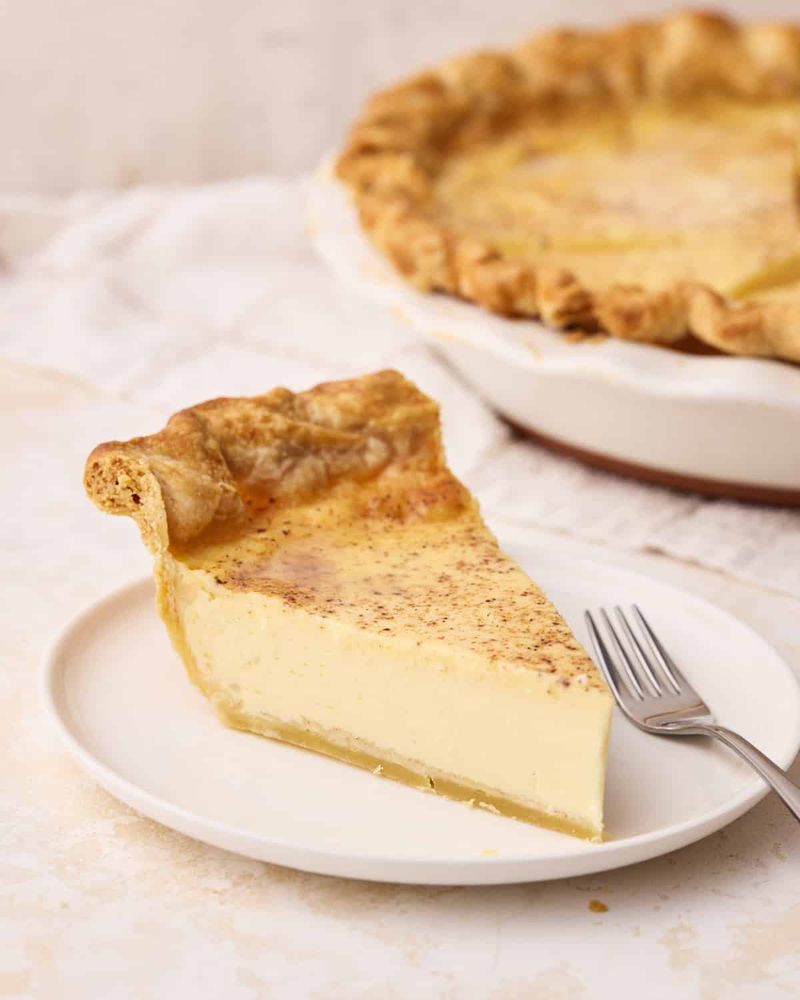 Old-Fashioned Custard Pie