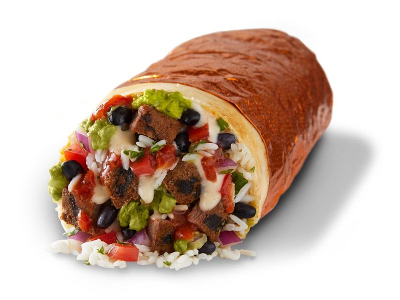 QDOBA Chicken Burrito