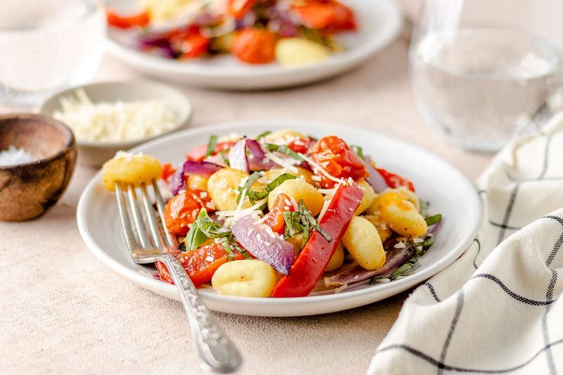 Sheet Pan Gnocchi Primavera