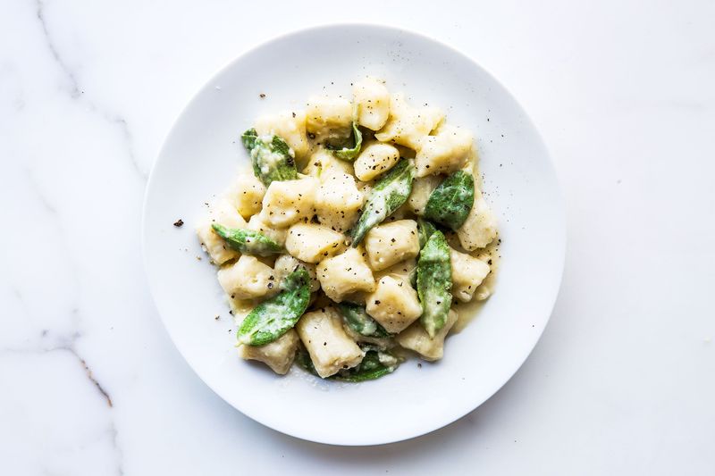 Store-Bought Gnocchi + Butter + Parmesan