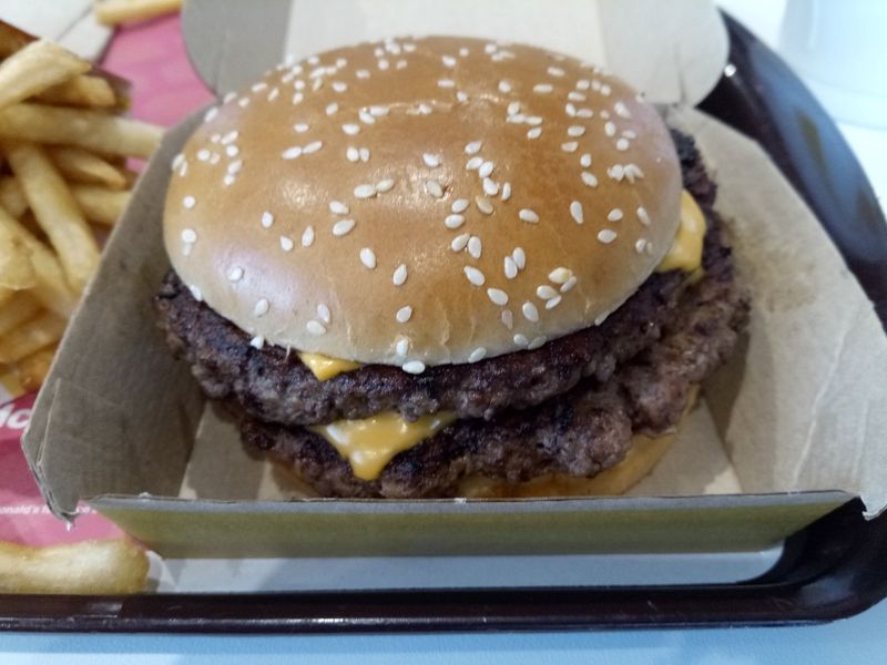 8) McDonald’s — Double Quarter Pounder with Cheese
