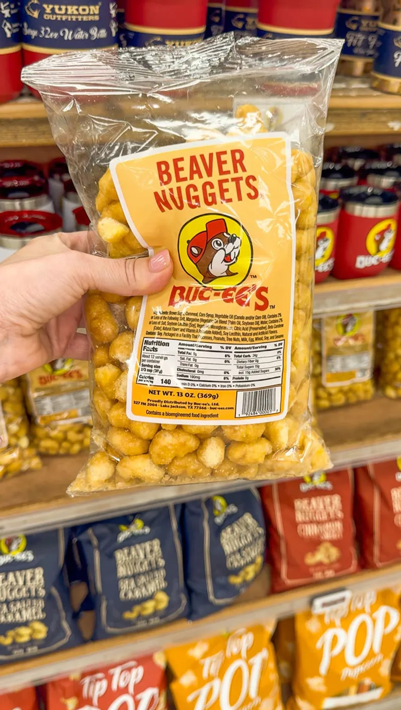 Buc-ee's Beaver Nuggets and BBQ