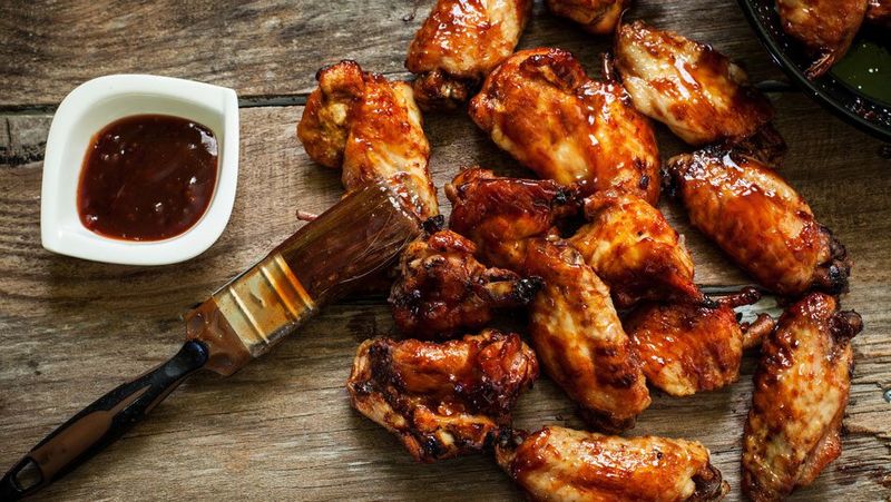Kentucky Bourbon-Glazed Wings