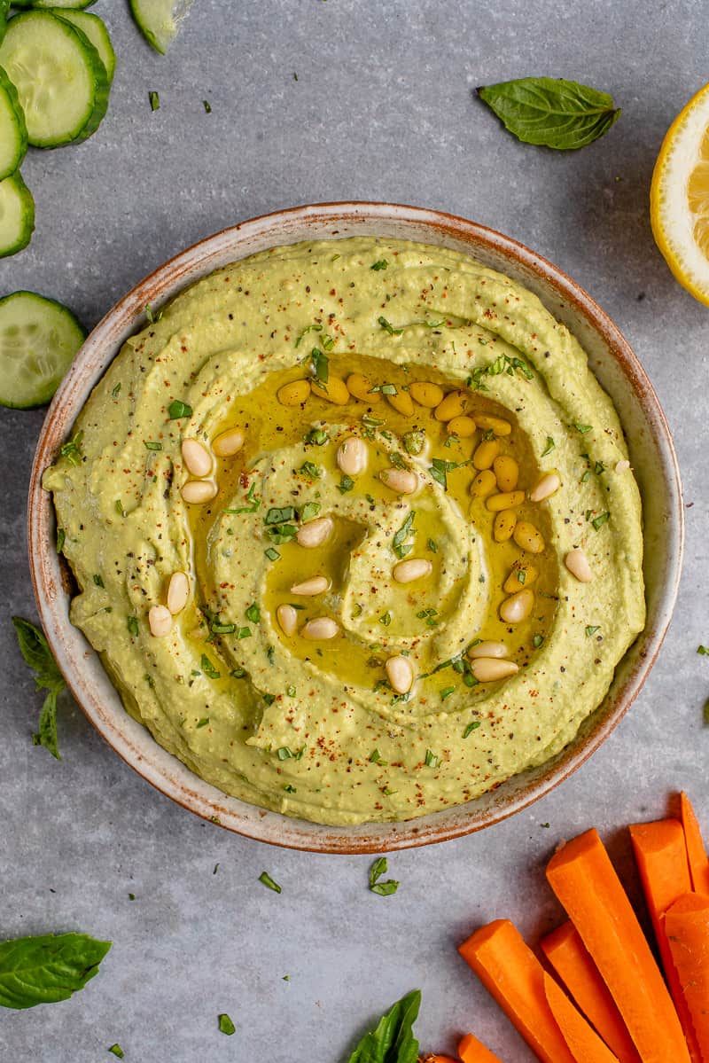 Pesto Hummus
