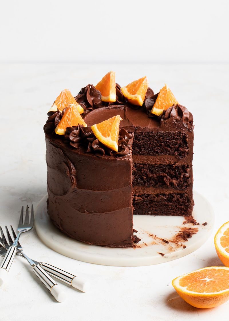 Chocolate Orange Layer Cake