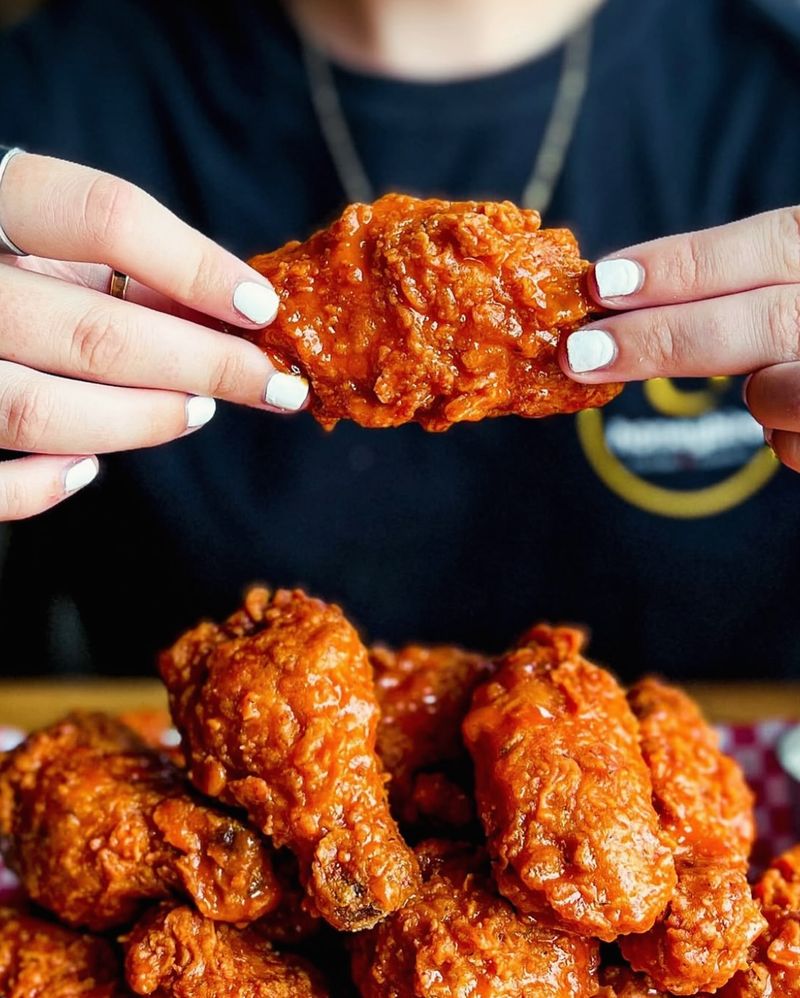 Rhode Island Hot Wiener-Inspired Wings