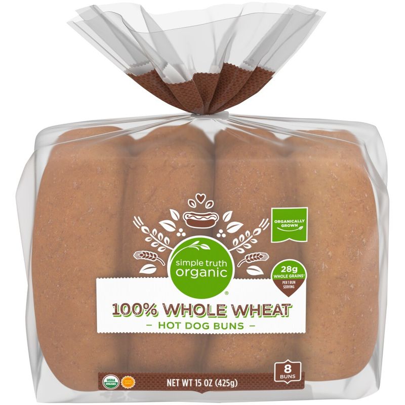 Organic Whole Grain Buns