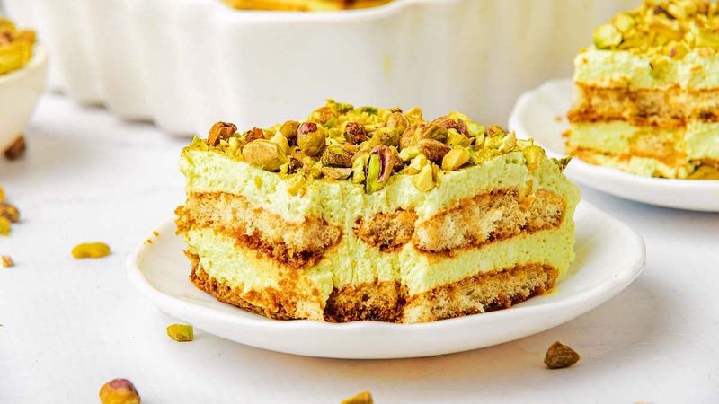 Pistachio Tiramisu
