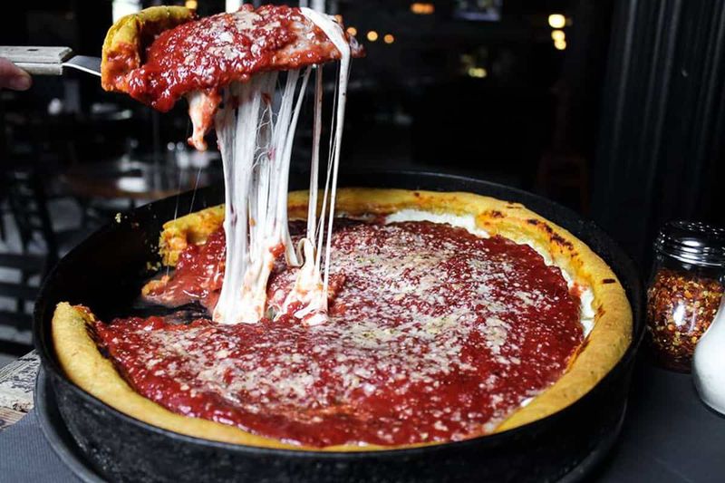 Deep-Dish Pizza
