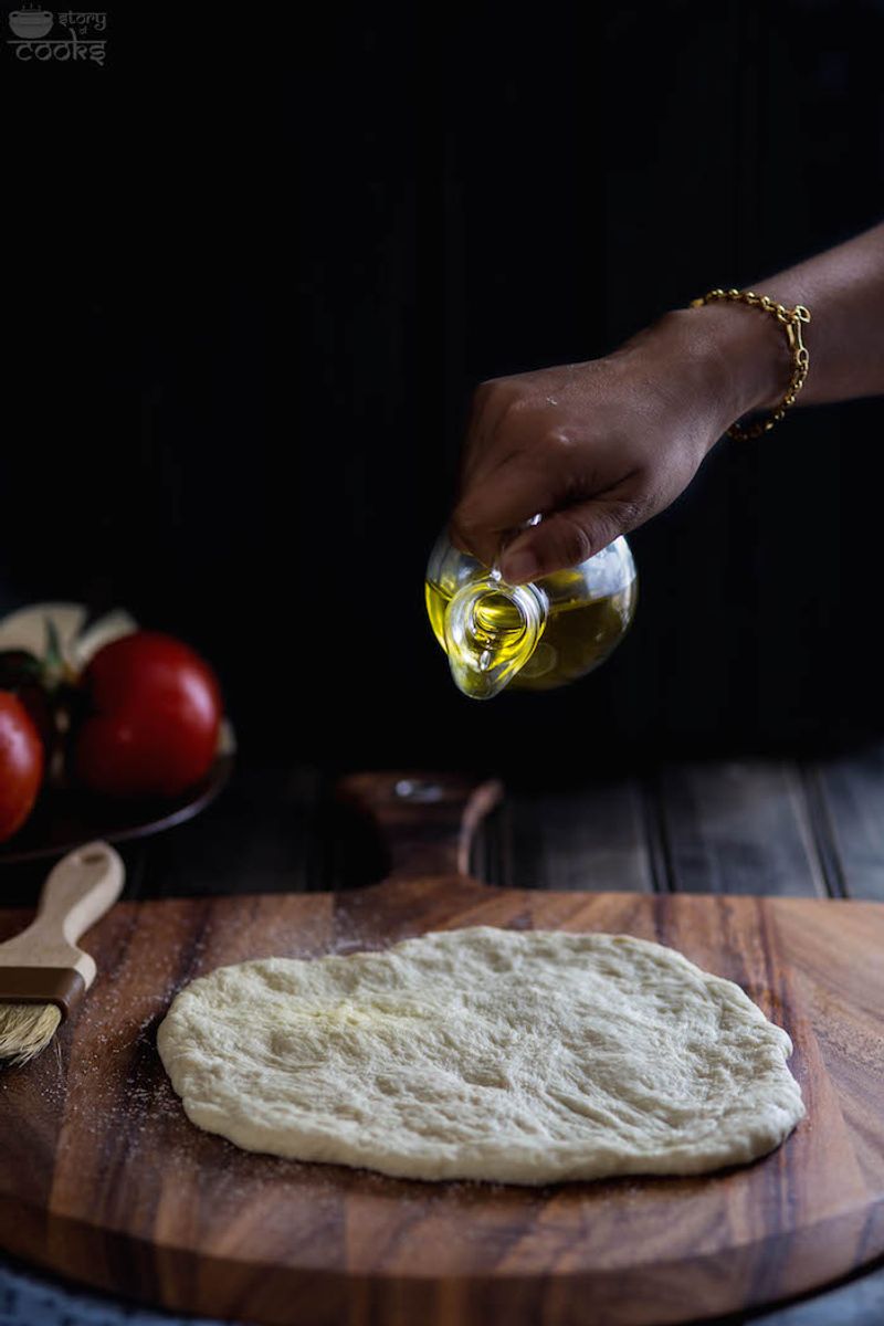 Brush The Crust With Olive Oil Before Baking
