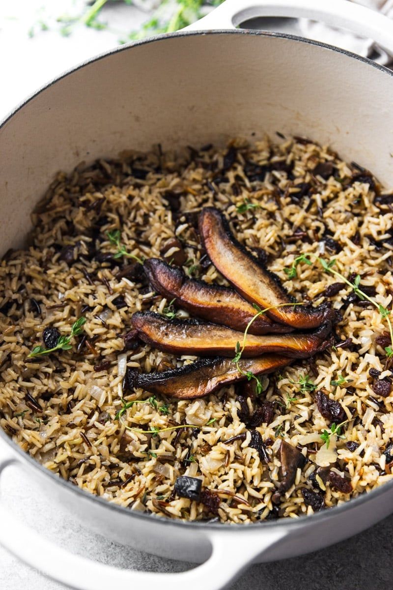 Mushroom Wild Rice Harmony